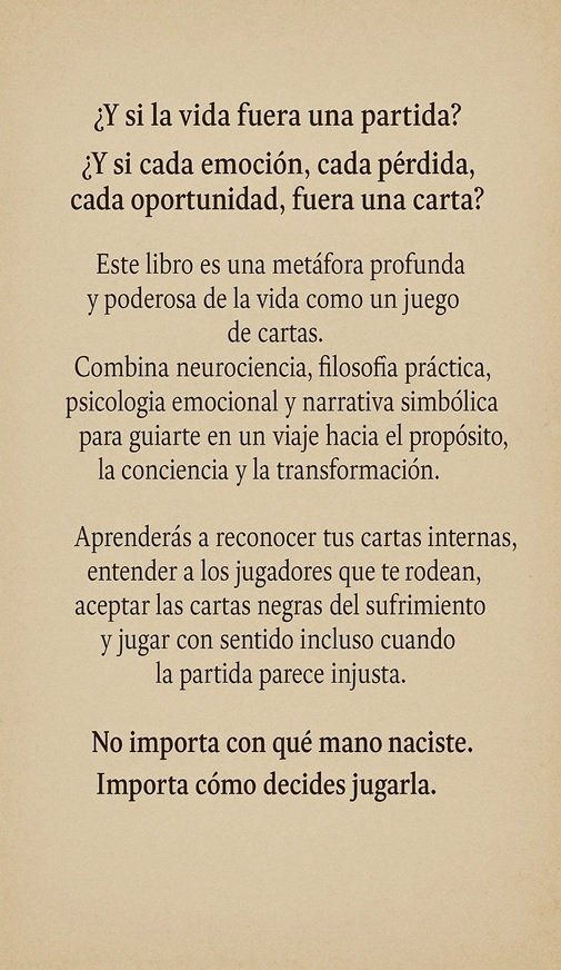 Contraportada del libro